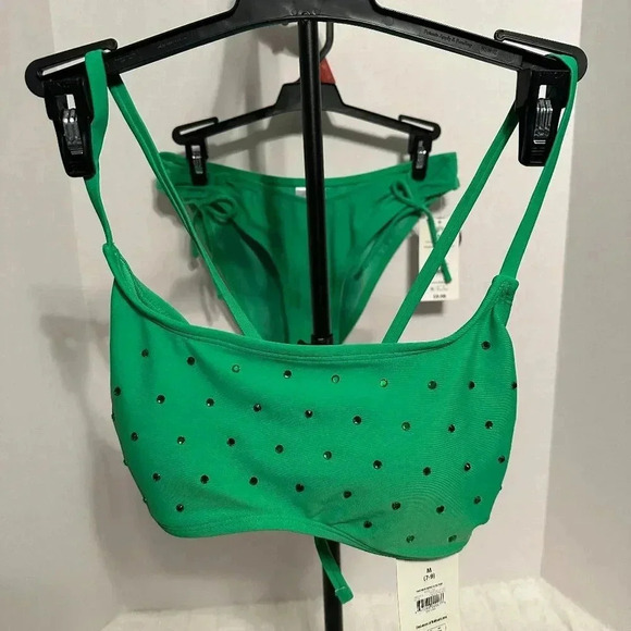 No Boundaries 2 piece Swimsuit -Green- Medium - Picture 1 of 6